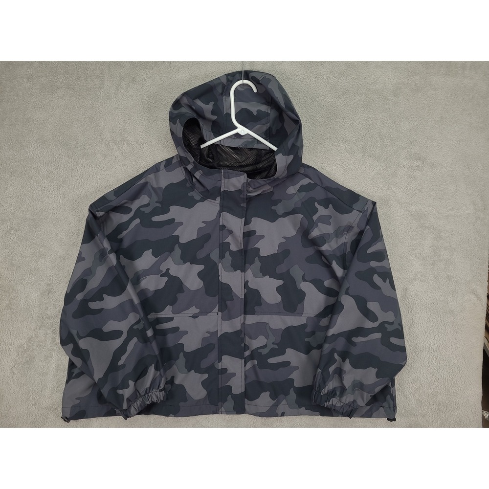 Old Navy Active Hooded Water Resistant‎ Camo Jacket 3X Women's